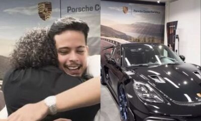 Felipe Amorim deixa amigo emocionado ao presenteá-lo com carro de R$ 1,5 milhão