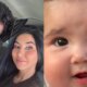 Filha de Fabiano Menotti completa cinco meses e a esposa