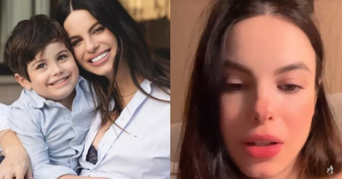 Filho de Sthefany Brito vai para o hospital e