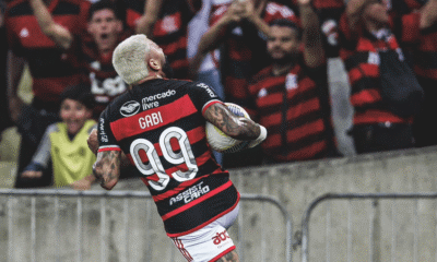 Gabigol jogara contra o Penarol Duvida paira sobre o artilheiro