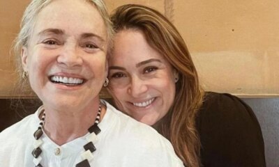 Gabriela Duarte relembra choque ao ver fotos pessoais com a