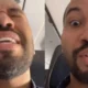 Gil do Vigor vive momento de terror em aviao