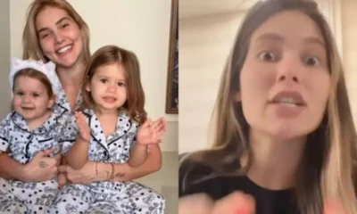 Gravida Virginia Fonseca explica acidente domestico envolvendo Maria Flor