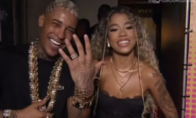 MC Poze do Rodo é surpreendido por Vivi Noronha após pedido de casamento