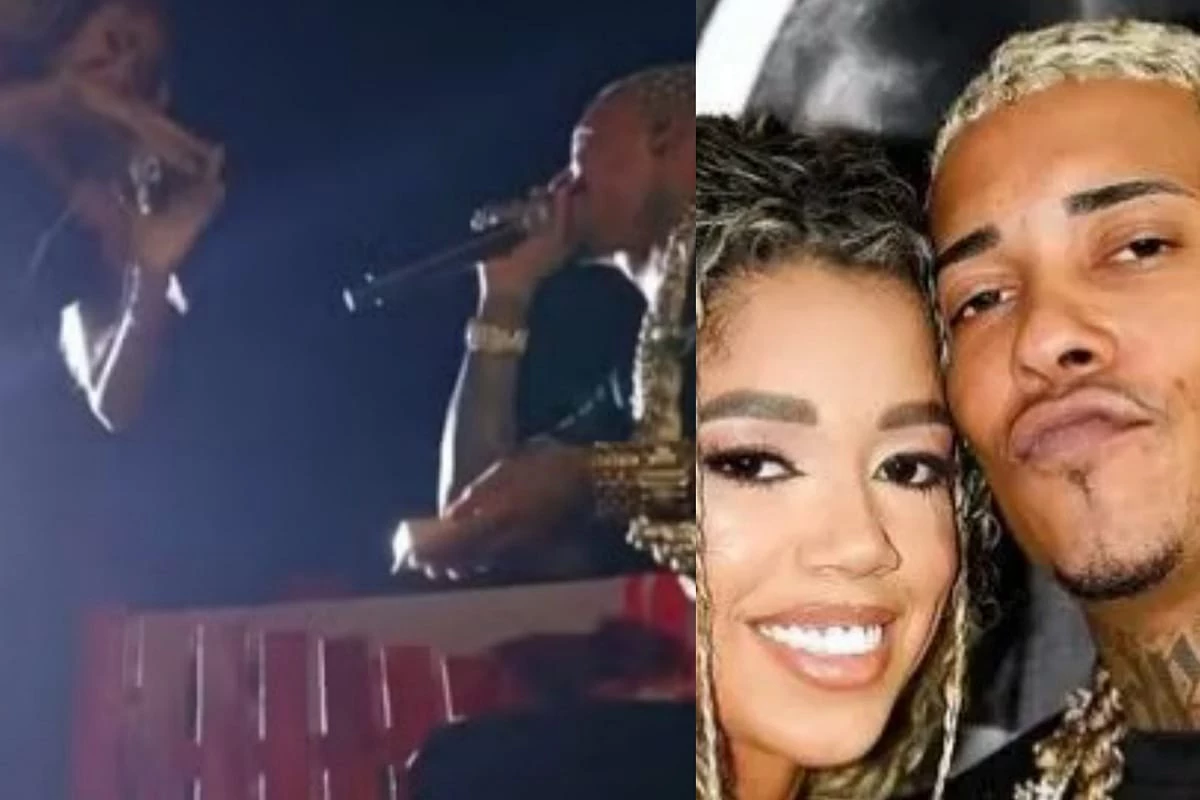 MC Poze do Rodo emociona ao pedir influenciadora em casamento durante show no Rock in Rio 33 MC Poze do Rodo emociona ao pedir influenciadora em casamento