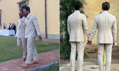 Marco Pigossi ex gala da Globo se casa com Marco Calvani