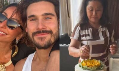 Namorado de Sabrina Sato manda recado para sogra em momento