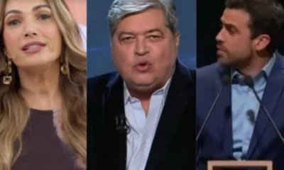 Patricia Poeta esculacha ‘cadeirada de Datena em Marcal e