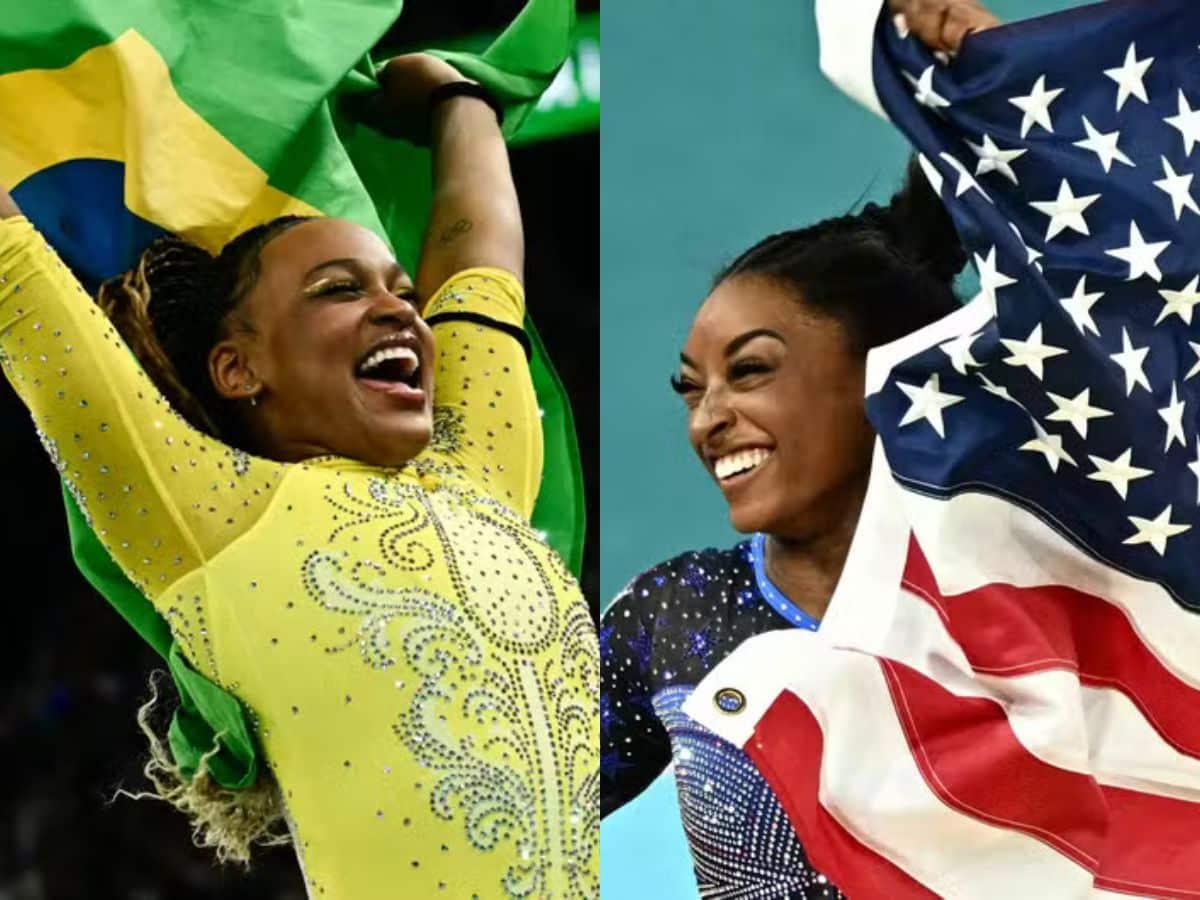 Polêmica no Solo Feminino das Olimpíadas de Paris: Simone Biles pediu revisão da nota que deu ouro a Rebeca Andrade 31 Polemica no Solo Feminino das Olimpiadas de Paris Simone Biles