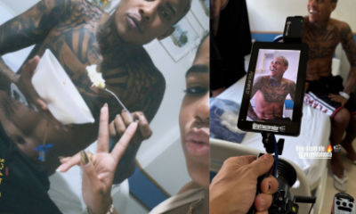 Poze do Rodo passa 8 horas em centro cirúrgico para fechar as costas com tatuagem