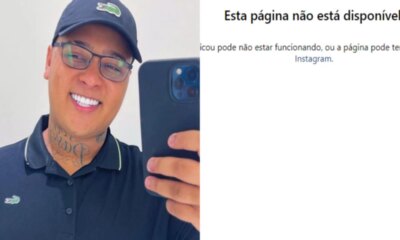 Removido ou desativado Apos caso de agressao ser exposto perfil
