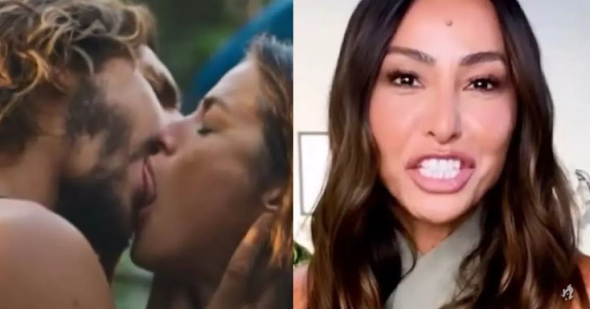 Sabrina Sato reage apos ver cena quente de Nicolas