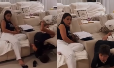Simone se diverte e pede reforço para ensinar matemática ao filho: “Preciso de ajuda”