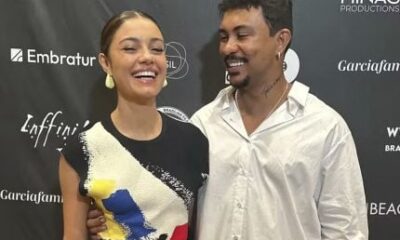 Sophie Charlotte e Xamã viajam juntos após fim das gravações de Renascer