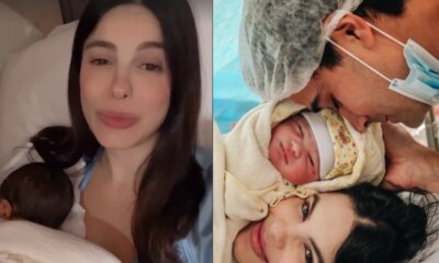 Sthefany Brito celebra o nascimento do segundo filho e expoe