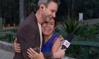 Surpresa ao Vivo reporter da Globo recebe pedido especial de