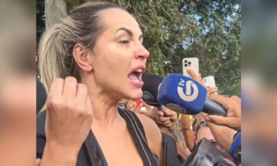 VIDEO Deolane Bezerra deixa a prisao e carregada pelos fas