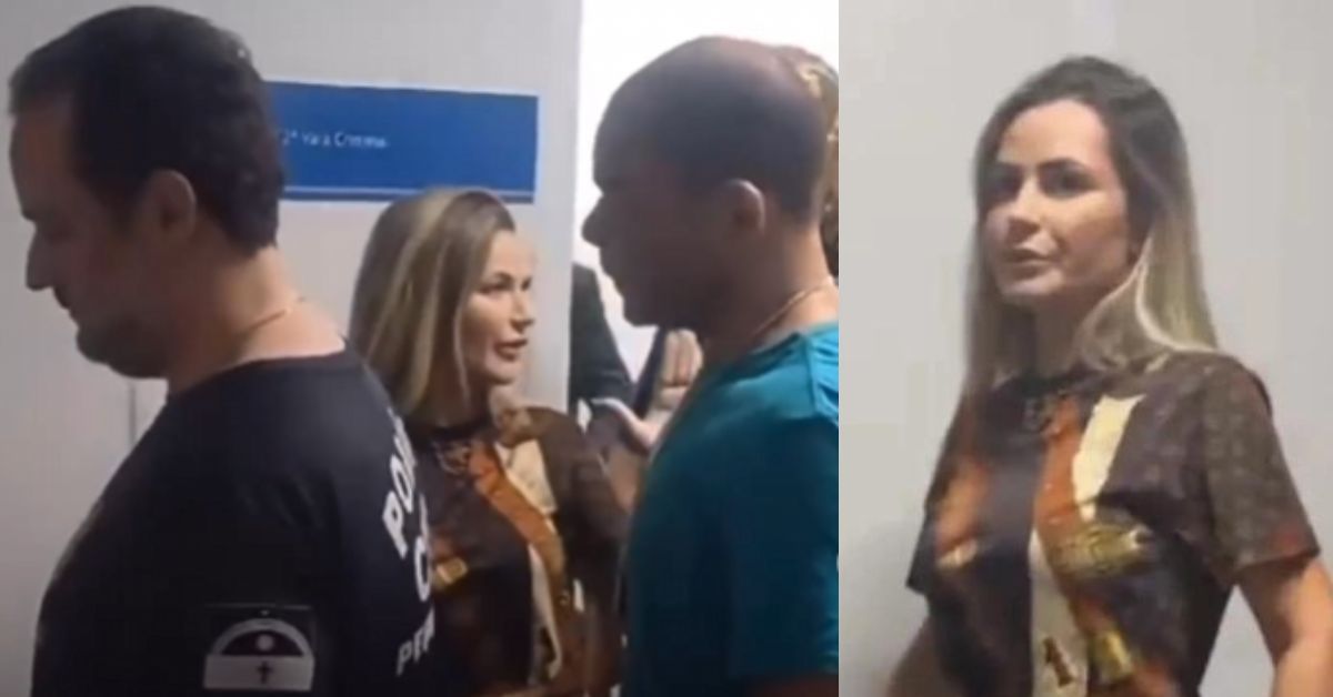 Vídeo capta momento que Deolane é novamente presa e conduzida por policiais 31 Video capta momento que Deolane e novamente presa e conduzida