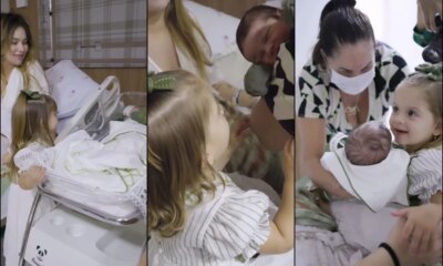 Video mostra momento em que Maria Alice e Maria Flor