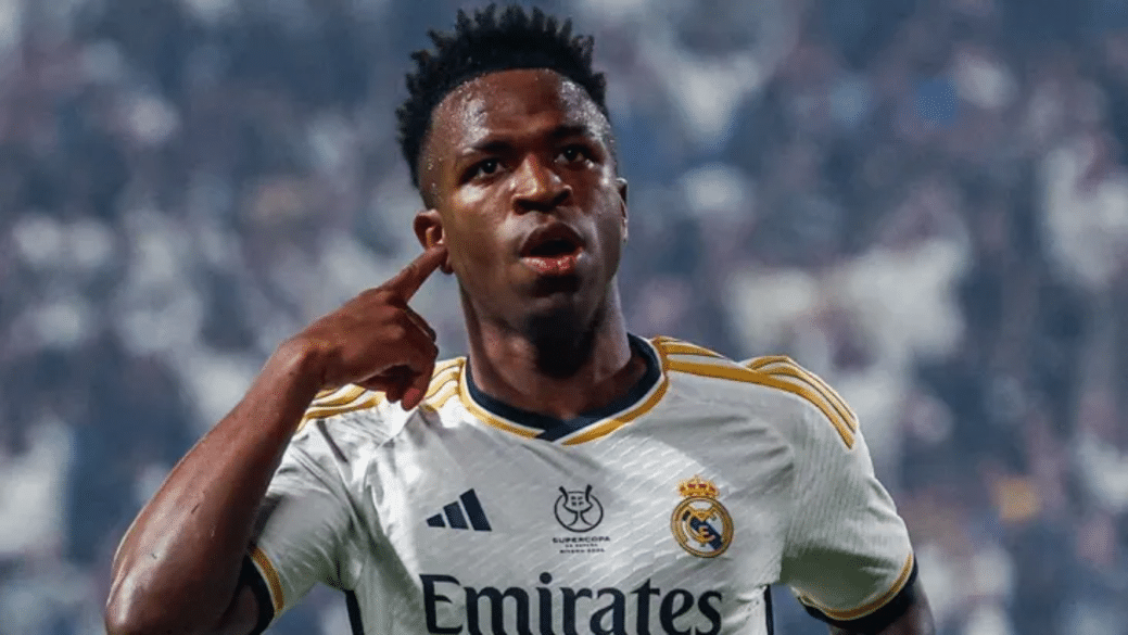 Vini Jr. provoca rival do Atlético: "Tenho duas Champions e você, zero" 31 Vini Jr pode quebrar jejum de 17 anos da Bola