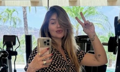 Virginia Fonseca chama atencao ao surgir com a barriga trincada
