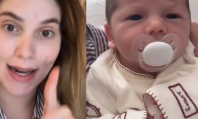 Virginia Fonseca encanta ao compartilhar roupa personalizada do filho ‘Olha