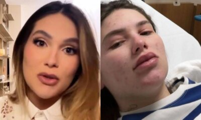 Virginia Fonseca tem perdido 1kg por dia desde o parto