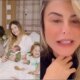 Virginia posta foto com a familia completa e comentario de