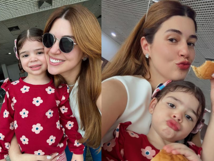 Vivian Amorim leva filha para ver o pai em SP após anunciar separação 31 Vivian Amorim leva filha para ver o pai em SP após anunciar separação
