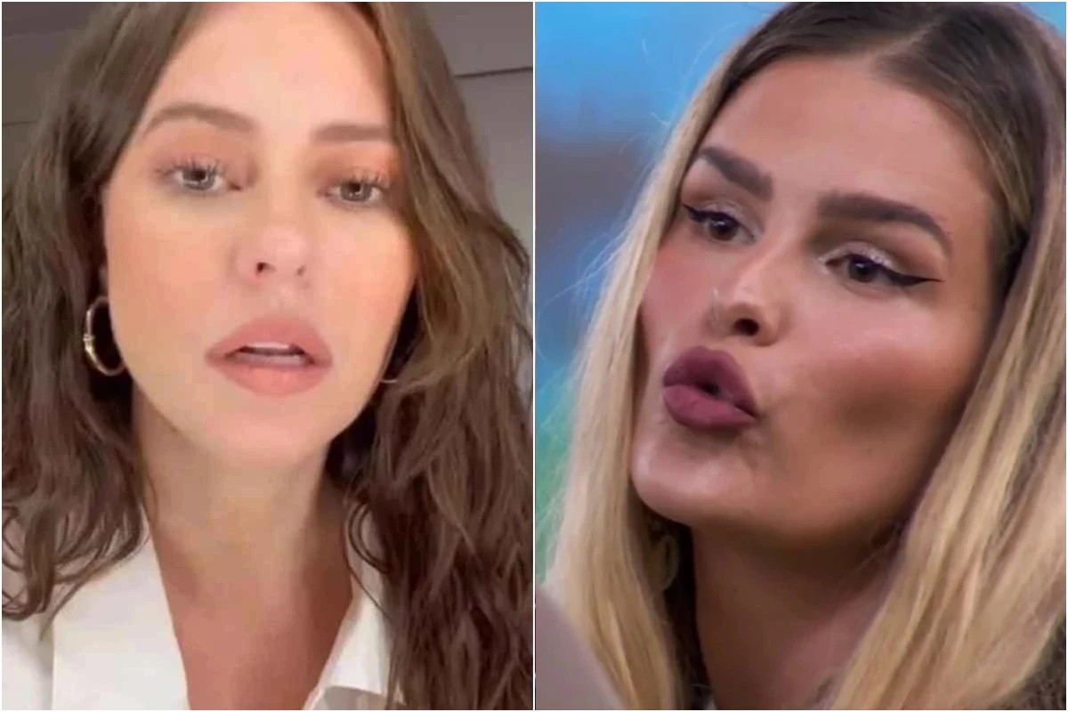 Yasmin Brunet ataca de reporter no Rock in Rio mas