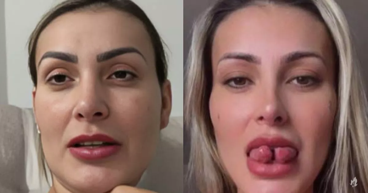 internautas suspeitam que Andressa Urach esta possuida