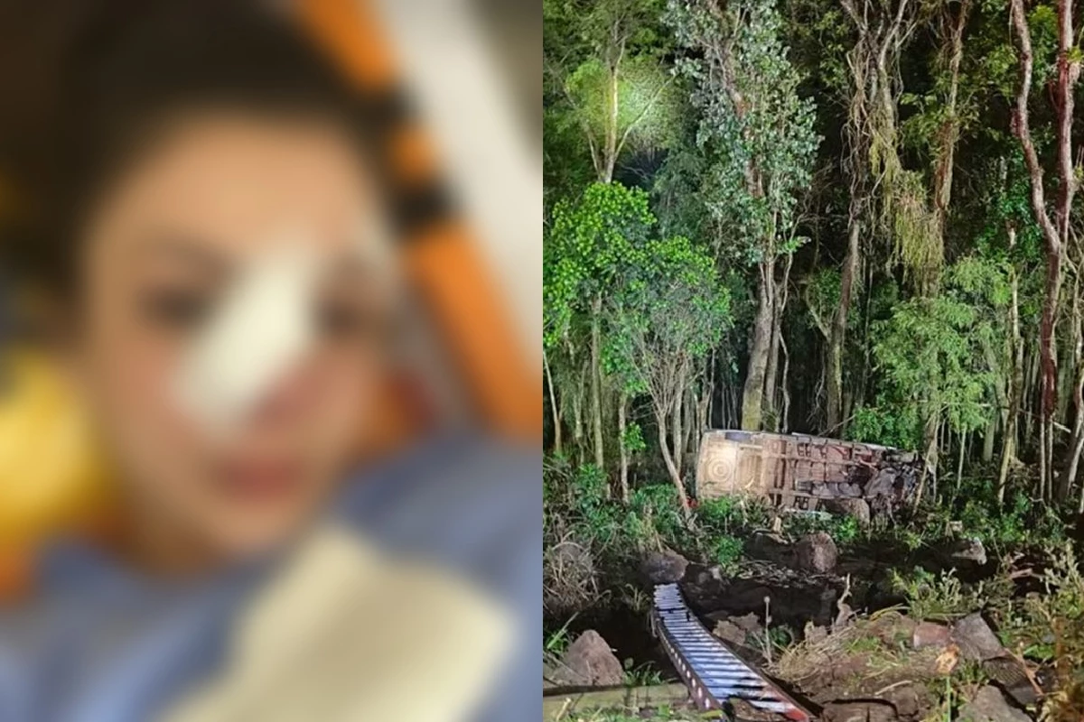 Acidente com querida banda vocalista estava na van que caiu