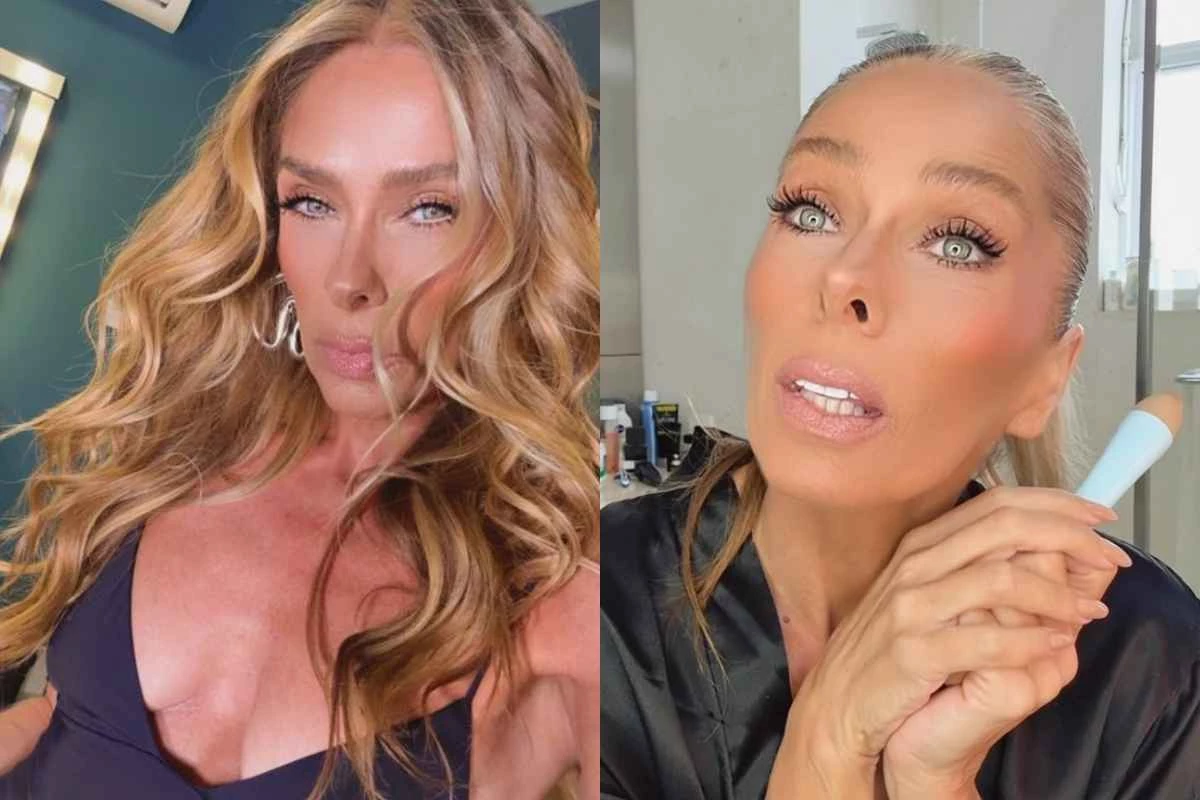 Adriane Galisteu diz ter perdido a vontade de ir para a cama com a menopausa: ‘Ressecou a mão, o periquito’ 31 Adriane Galisteu diz ter perdido a vontade de ir para