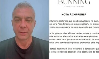 Alexandre Correa se explica sobre vazamento de áudio e aponta “condenação pública”
