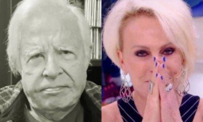 Ana Maria Braga presta tributo pelo falecimento de Cid Moreira