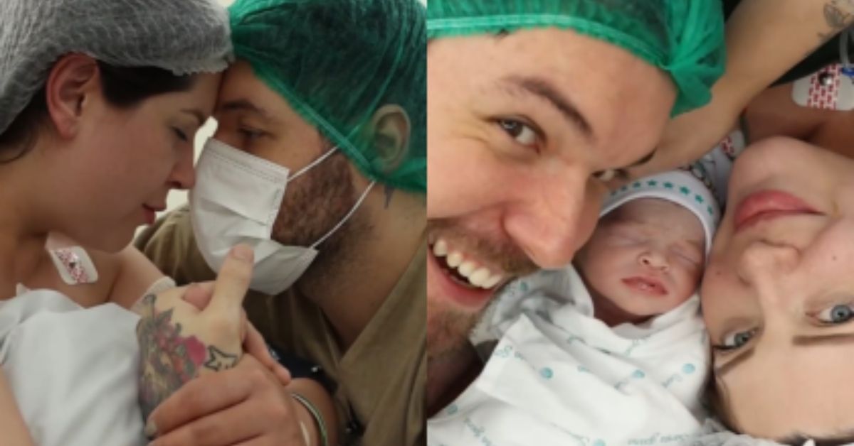 Andressa Ganacin atualiza estado de saude da filha internada na