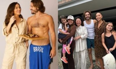 Após anúncio de gravidez, Sabrina Sato e Nicolas Prattes protagonizam ensaio com Zoe