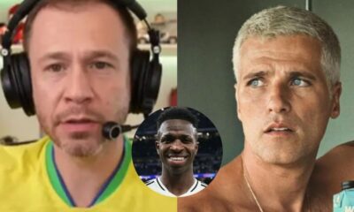 Apos criticas de Bruno Gagliasso por declaracoes sobre Vini Jr