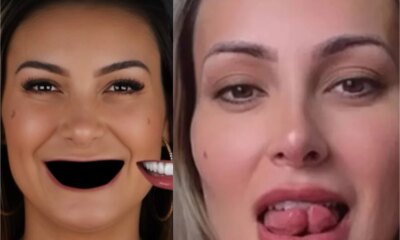Apos partir a lingua ao meio Andressa Urach divulga video