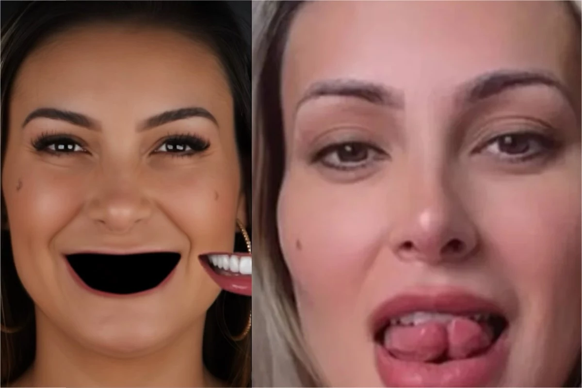 Após partir a língua ao meio, Andressa Urach divulga vídeo ‘sem os dentes’ 31 Apos partir a lingua ao meio Andressa Urach divulga video