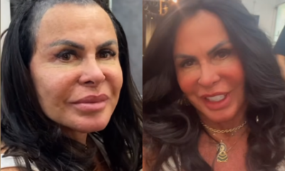 Após perder cabelo, Gretchen troca a prótese capilar. Veja antes e depois!