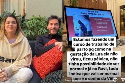 Após revelar insegurança, Viih Tube faz curso de trabalho de parto normal 31 Após revelar insegurança, Viih Tube faz curso de trabalho de parto normal