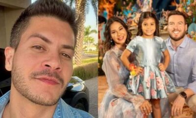 Arthur Aguiar e excluido de festao da filha organizado por