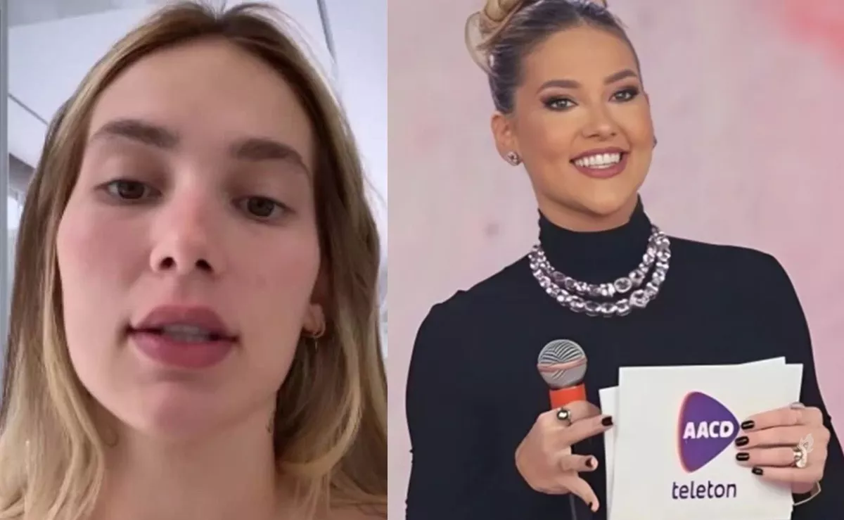 Atitude de Virginia chama atencao em coletiva do Teleton