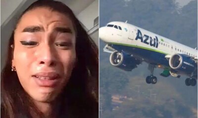 Aviao com atriz trans da Globo faz pouso de emergencia