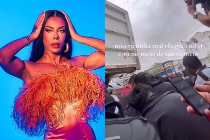 Bianca DellaFancy, atriz de Renascer, fica no meio de tiroteio: “Mal cheguei no Rio” 31 Bianca DellaFancy, atriz de Renascer, fica no meio de tiroteio: “Mal cheguei no Rio”