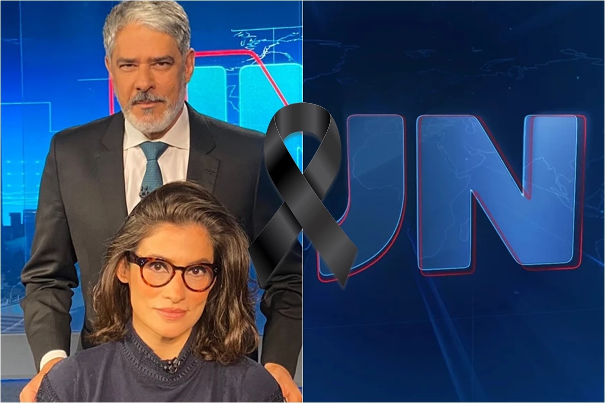 Bonner e Renata começam a semana com a notícia mais triste no Jornal Nacional 31 Bonner e Renata comecam a semana com a noticia mais