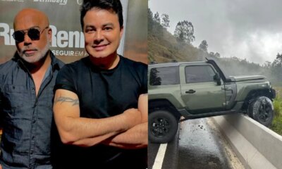 Cantor Rick da dupla e Renner sofre acidente e assessoria