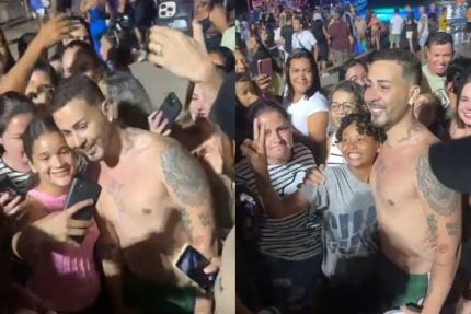 Carlinhos Maia é ovacionado ao sair de praia em Maceió 31 Carlinhos Maia é ovacionado ao sair de praia em Maceió