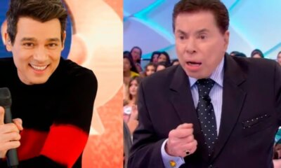 Celso Portiolli relembra repreensao de Silvio Santos ao interferir em